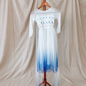Girls Frozen Elsa Dress